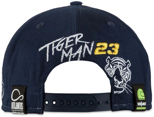 Vr46 Yamaha Racing Kids Cap Blauw Geel Een Maat vr46 kopen in de aanbieding