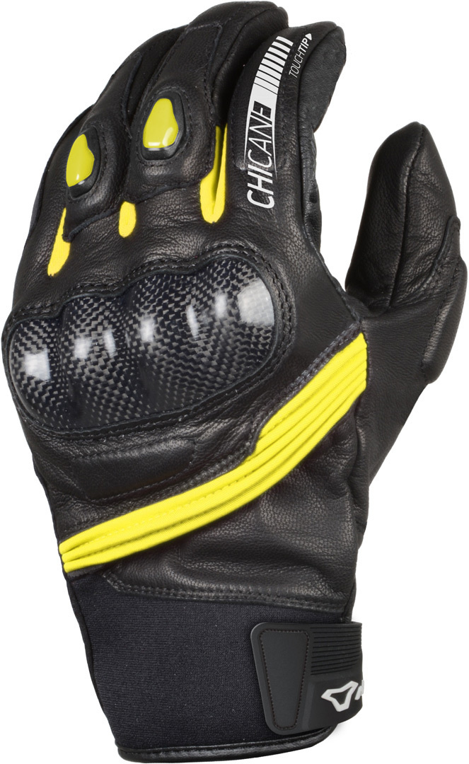 Macna Chicane Gants Noir Jaune M