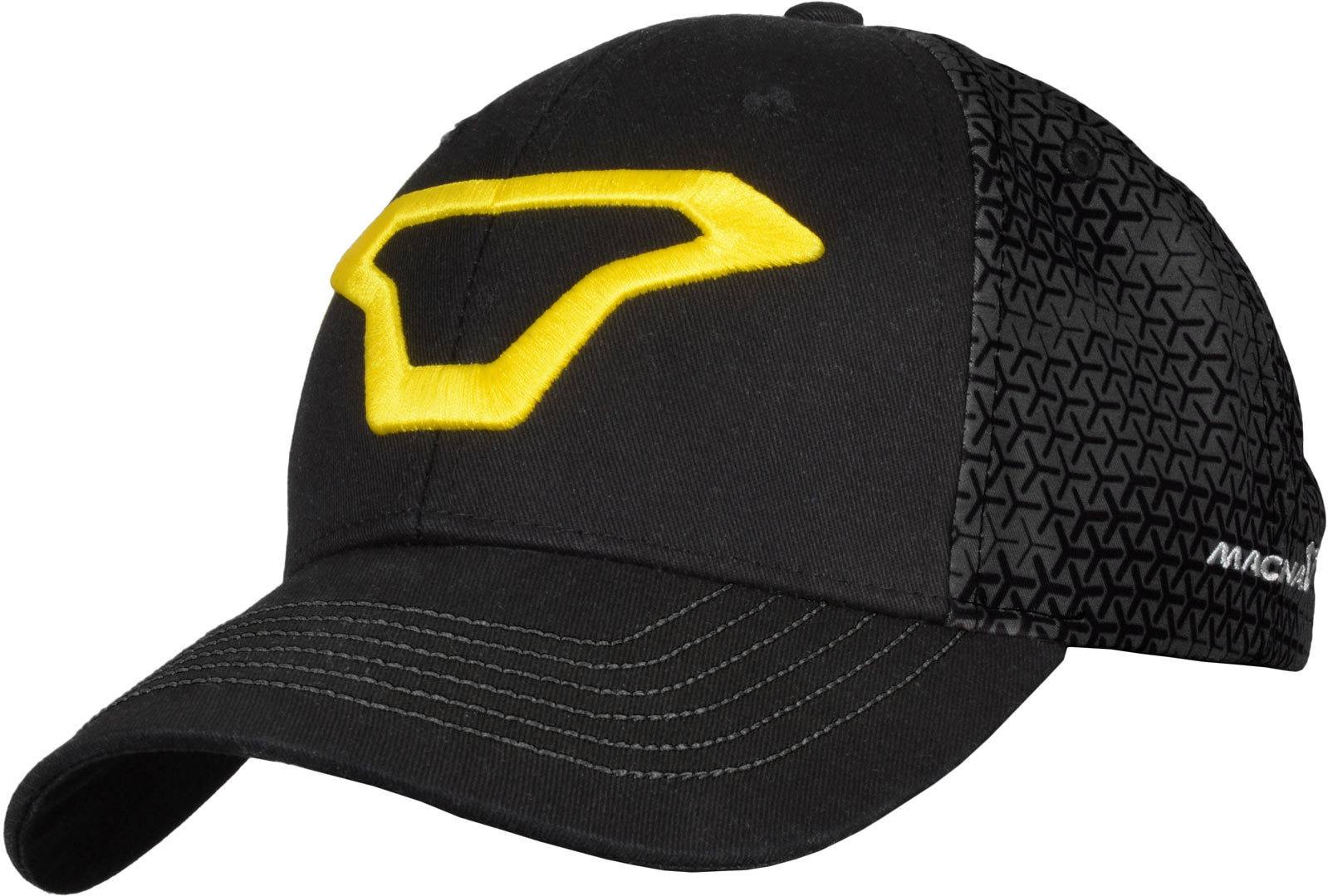 Image of Macna 42 Cap Noir Jaune unique taille