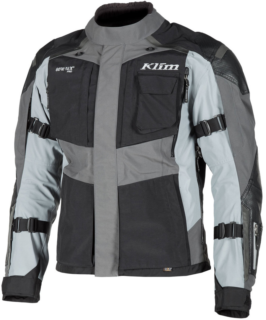 Klim Kodiak Veste Textile moto Noir Gris 48