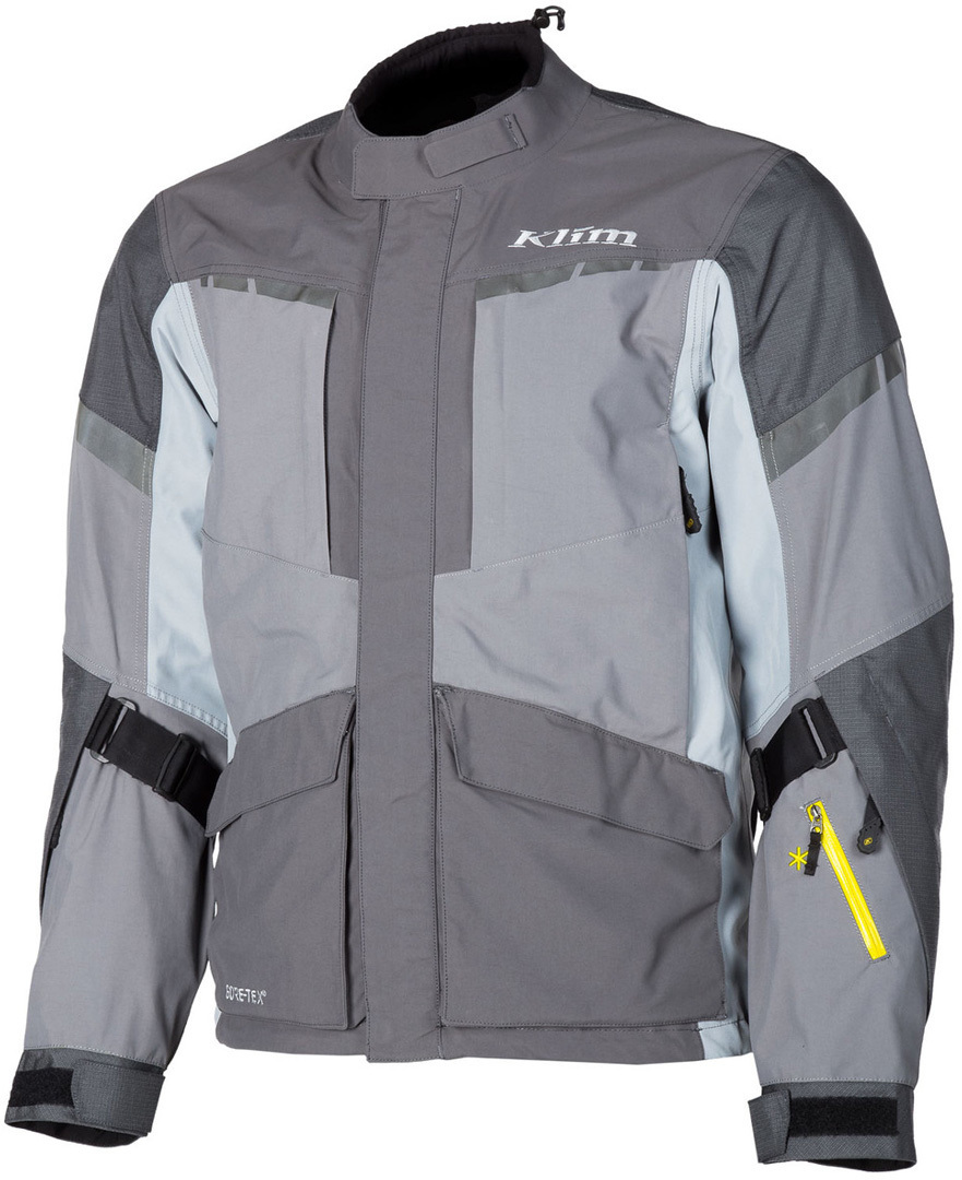 Klim Carlsbad Gore-Tex 2019 Veste textile de moto Gris S