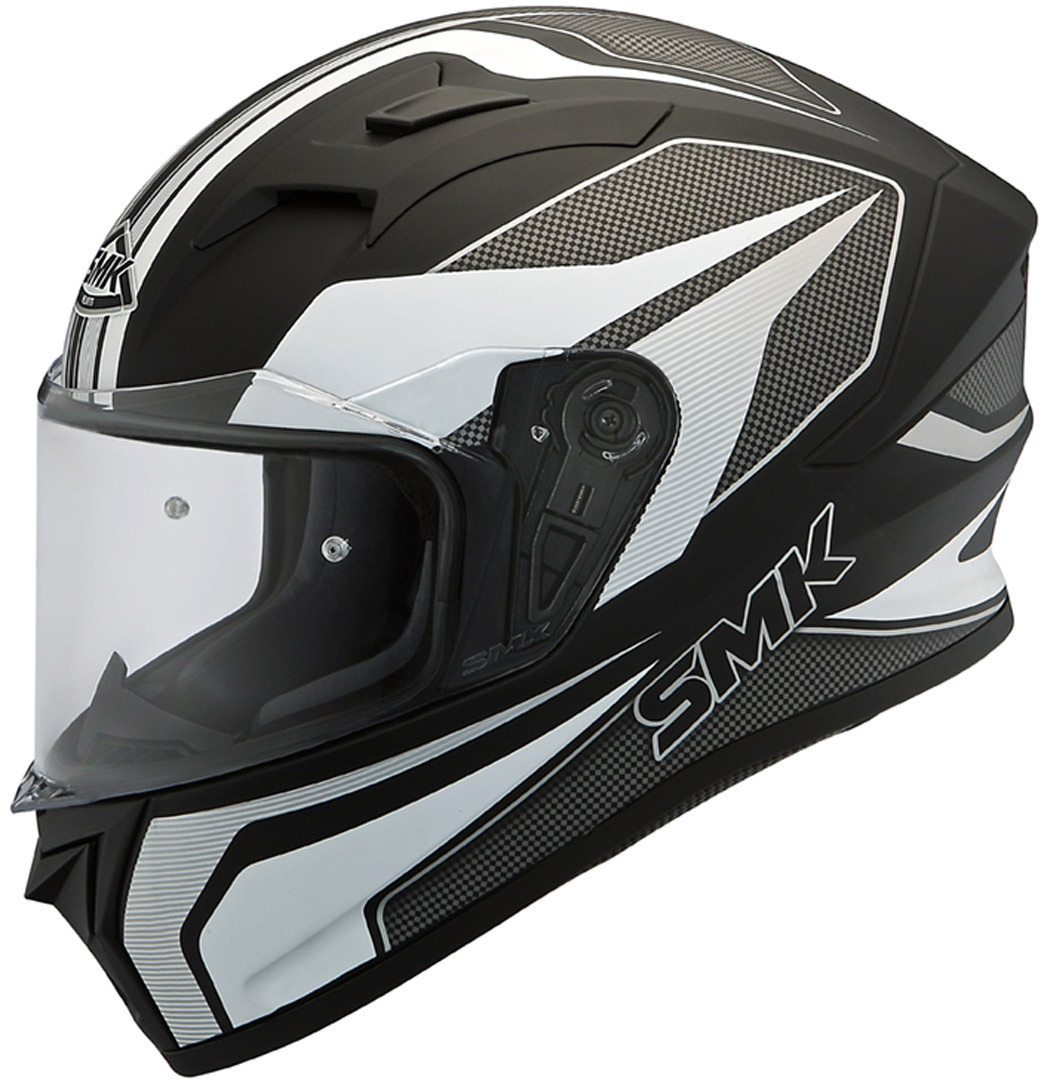 Image of SMK Helmets Stellar Dynamo Motorcycle Helmet Casque de moto Noir Gris L