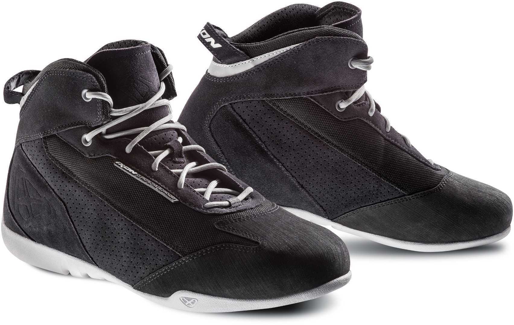 Ixon Speed Vented Bottes Noir Blanc 44