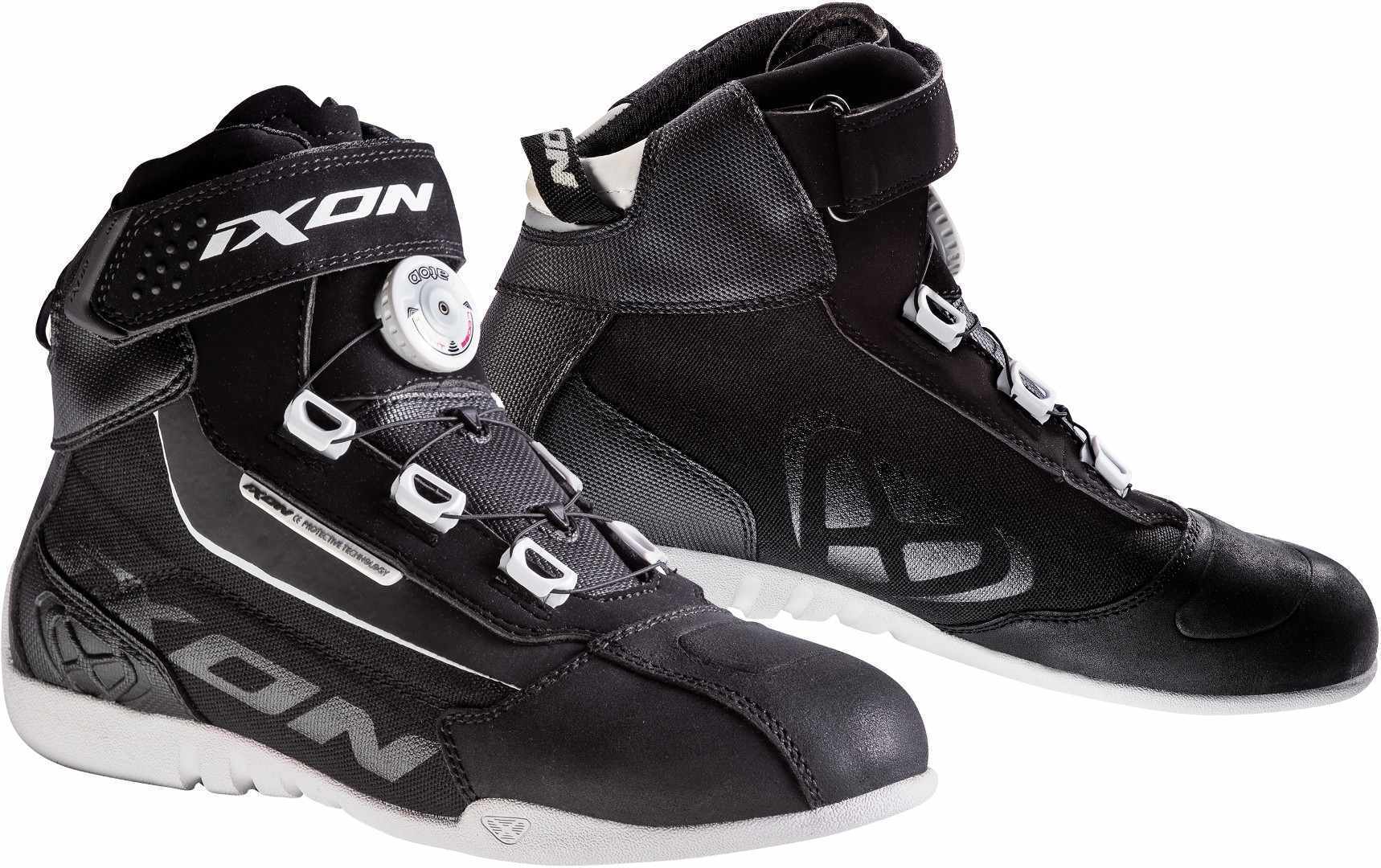Ixon Assault Evo L Ladies chaussures de moto Noir Blanc 36