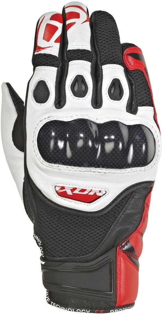 Ixon Rs Recon Air Gants de moto Noir Blanc Rouge XL