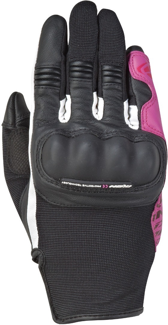 Ixon Rs Grip 2 Gants femmes Noir Blanc Rose XS