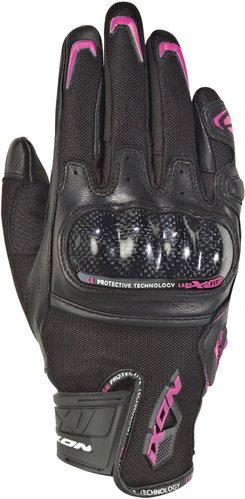 Ixon Rs Rise Air Vrouwen Handschoenen Zwart Pink 2Xl ixon kopen in de aanbieding