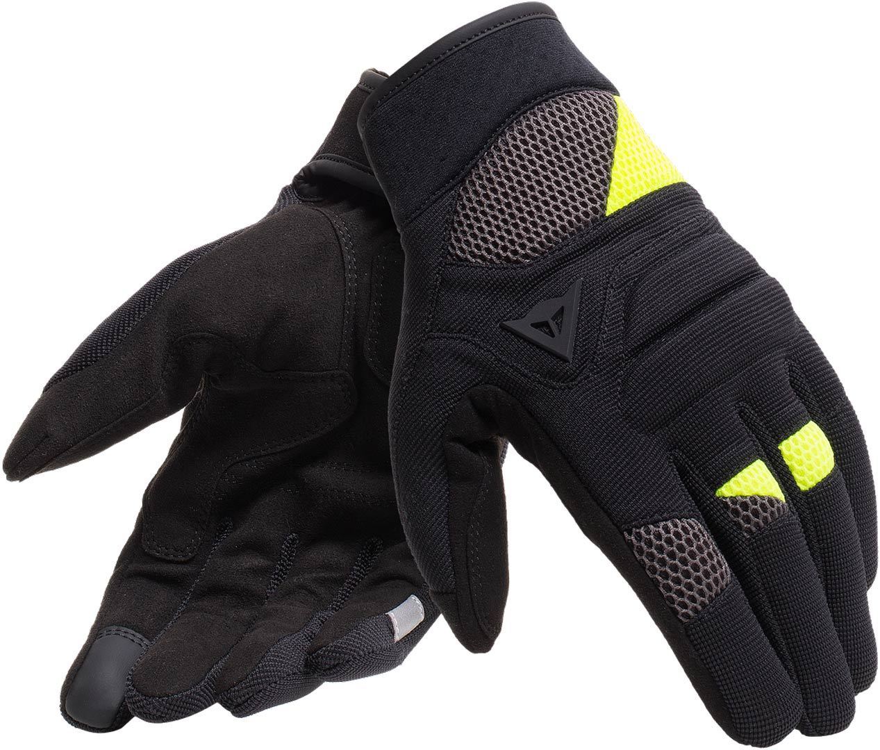 Dainese Fogal Unisex Gants Noir Jaune S