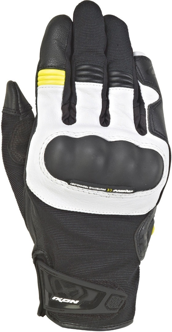 Ixon Rs Grip 2 Gants Noir Blanc Jaune L