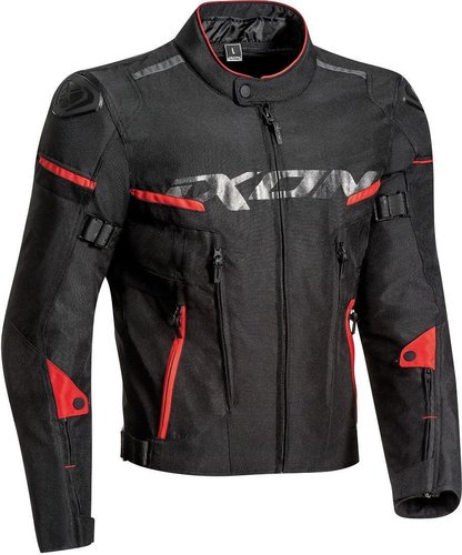 Ixon Sirocco Jas Zwart Rood Xl ixon kopen in de aanbieding