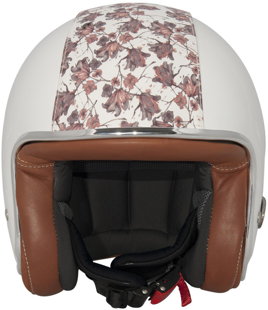 Image of Baruffaldi Zar Floralis Tetti Casque jet Blanc M L