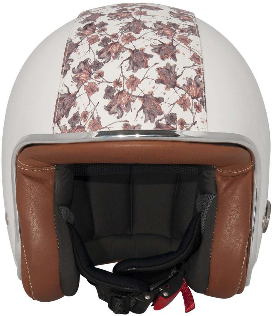 Baruffaldi Zar Floralis Tetti Casque jet Blanc S M