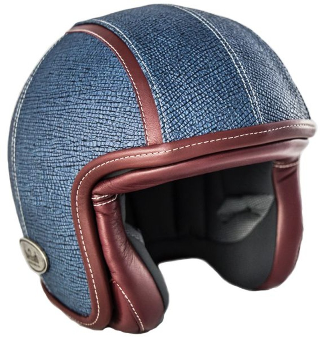 Baruffaldi Zeon Kefrene Casque jet Rouge Bleu S M