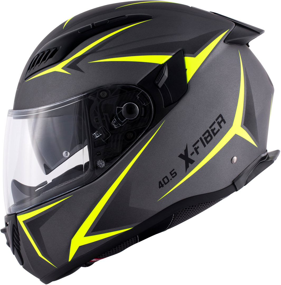 GIVI H40.5 X-Fiber Casque Noir Jaune XL