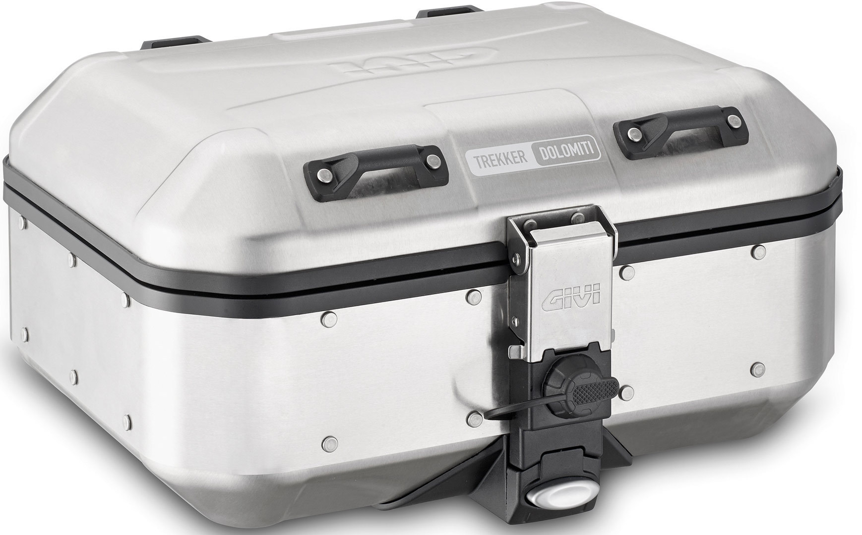 Givi Trekker Dolomiti Boîtier en aluminium de 30 litres Gris Argent 21-30l
