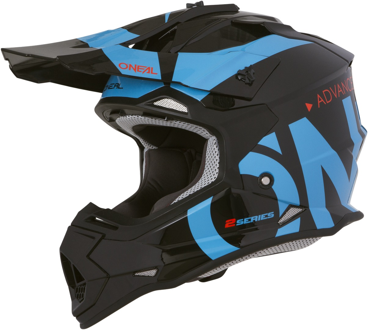 Oneal 2Series RL Slick Casque de motocross Bleu 2XL