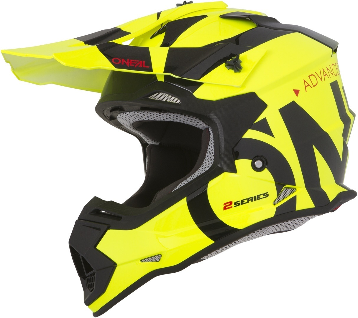 Oneal 2Series RL Slick Casque de Motocross enfants Jaune S
