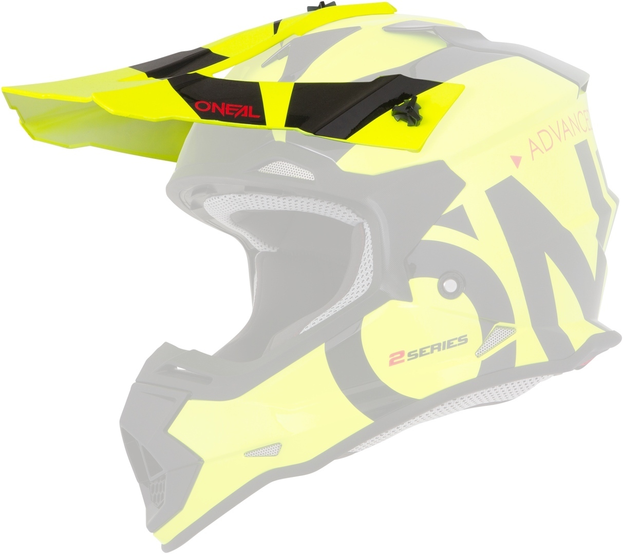 Oneal 2Series RL Slick Bouclier de casque enfants Jaune unique taille