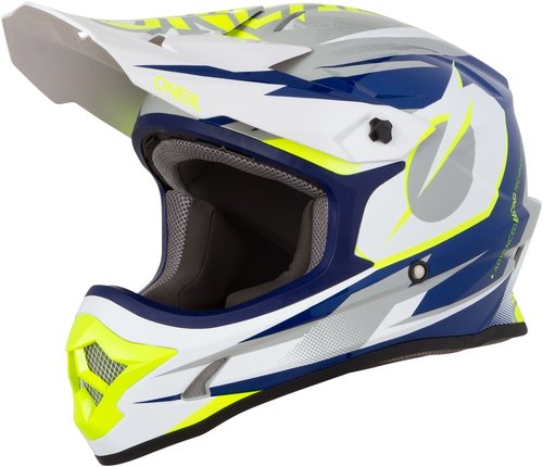 Oneal 3Series Riff Motorcross Helm Blauw oneal kopen in de aanbieding