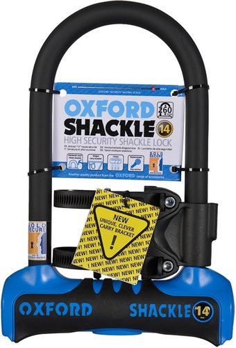 Oxford Shackle 14 Medium Lock Blauw Een Maat oxford kopen in de aanbieding