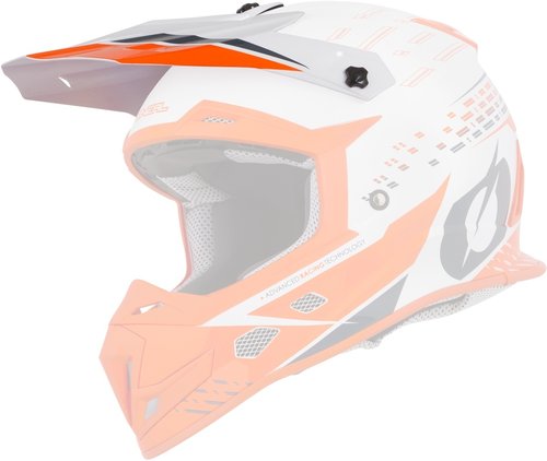 Oneal 5Series Trace Helm Shield Oranje Een Maat oneal kopen in de aanbieding