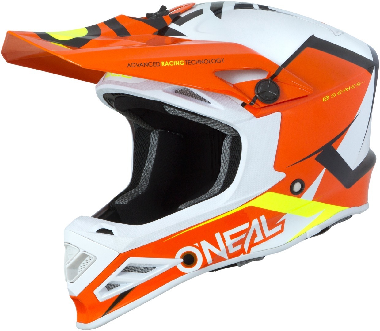 Oneal 8Series Blizzard Casque de motocross Orange XS