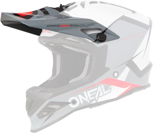 Oneal 8Series Blizzard Helm Shield Grijs Een Maat oneal kopen in de aanbieding
