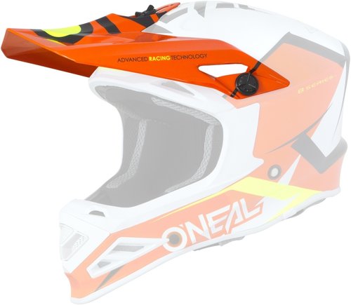 Oneal 8Series Blizzard Helm Shield Oranje Een Maat oneal kopen in de aanbieding