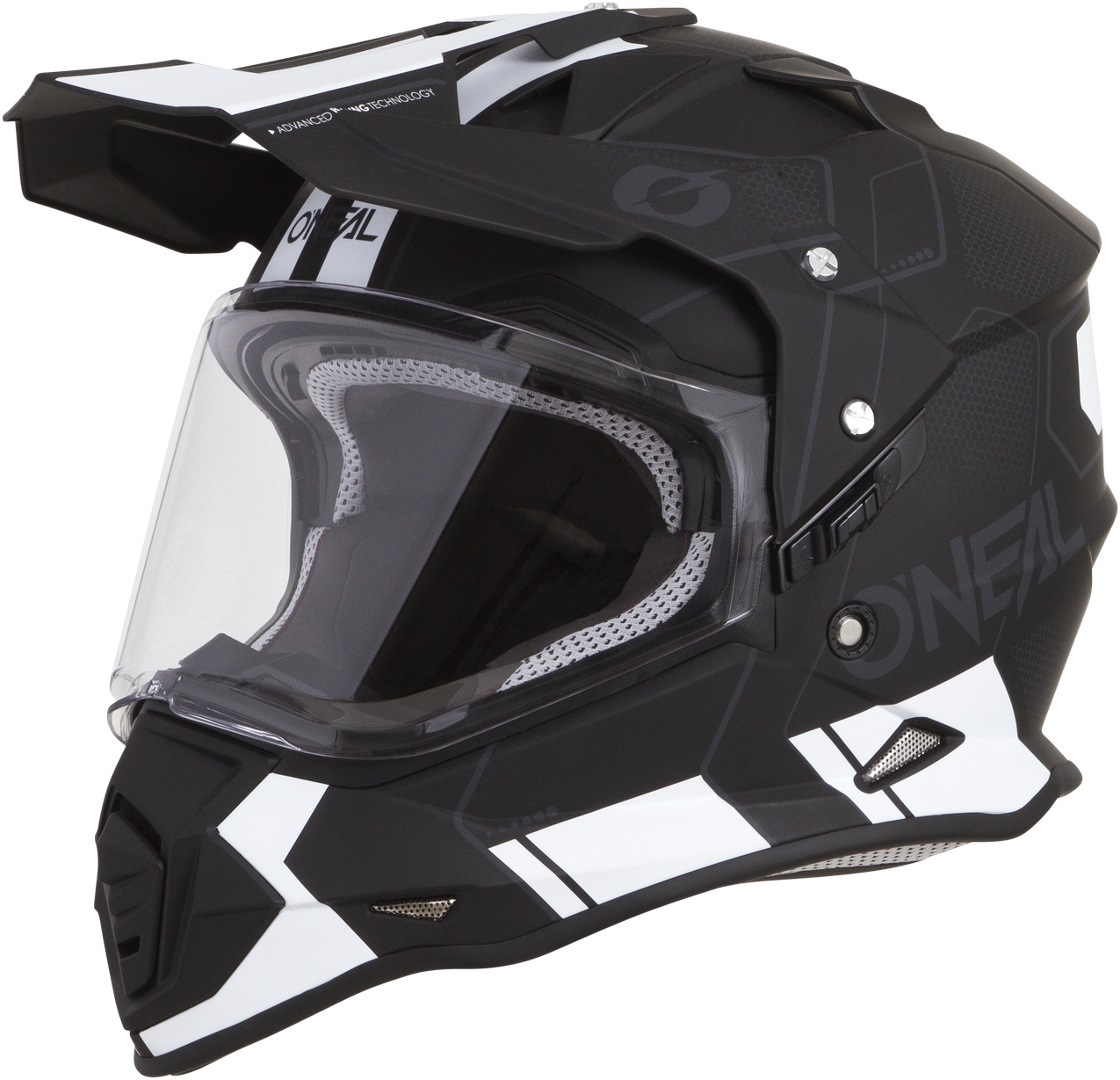 Oneal Sierra II Comb Casque Motocross Noir Blanc XS