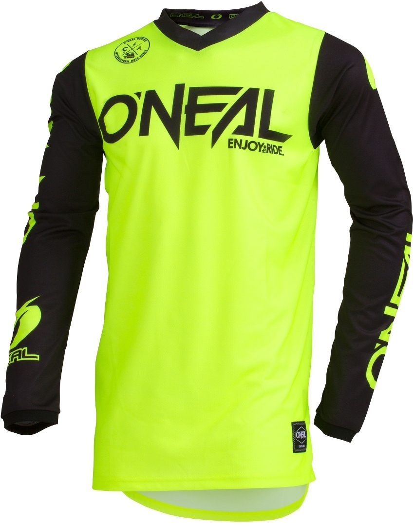 Oneal Threat Rider Maillot de motocross Jaune XL
