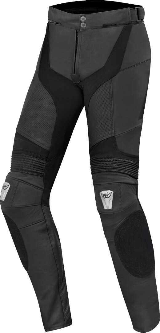 Berik Flexius Pantalon en cuir de moto Noir 48