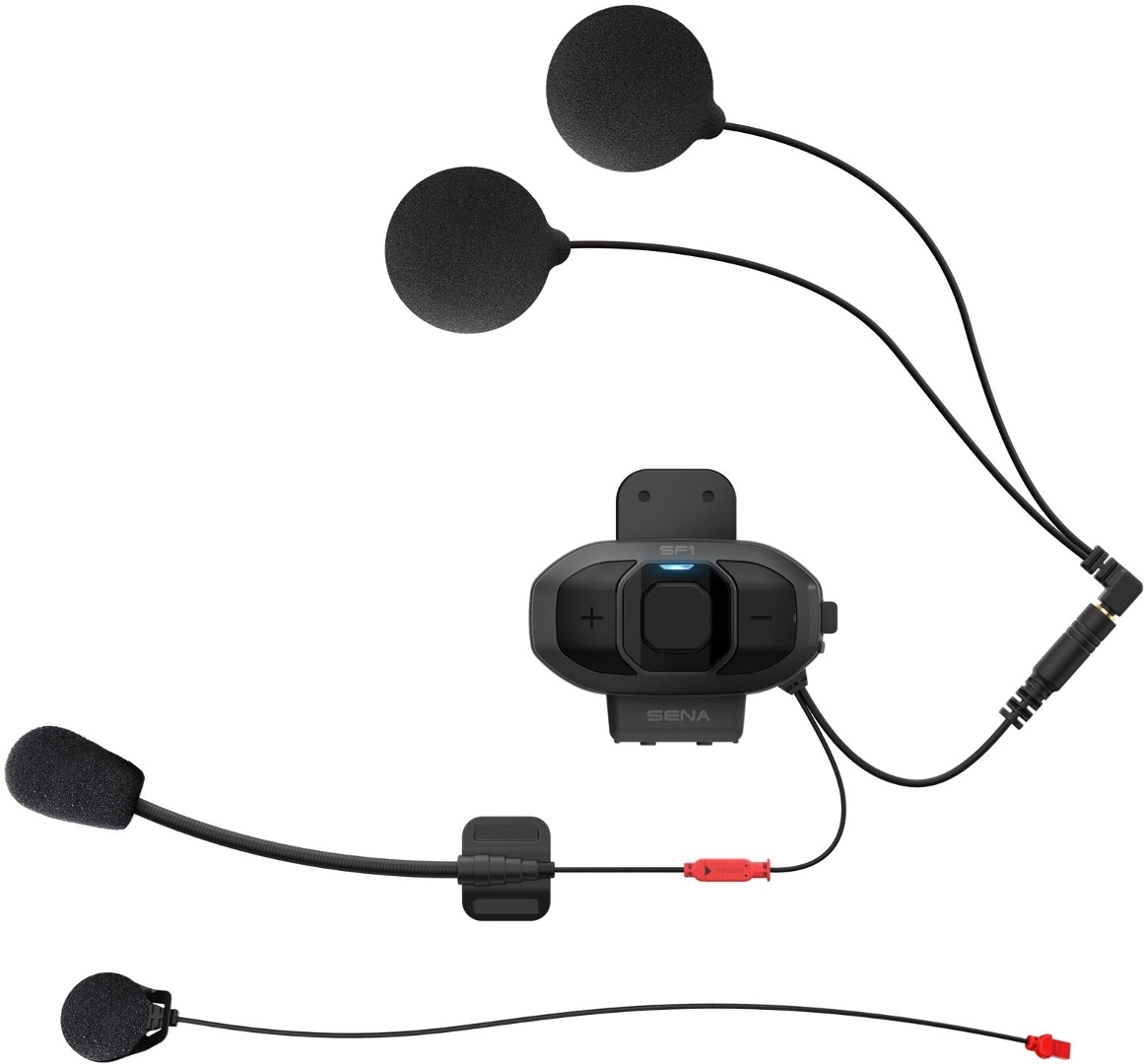 Image of Sena SF1 Bluetooth Communication System Single Pack Pack unique de ... Noir unique taille