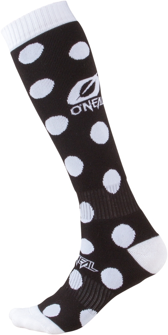 Oneal MX Candy Motocross Chaussettes Noir Blanc unique taille