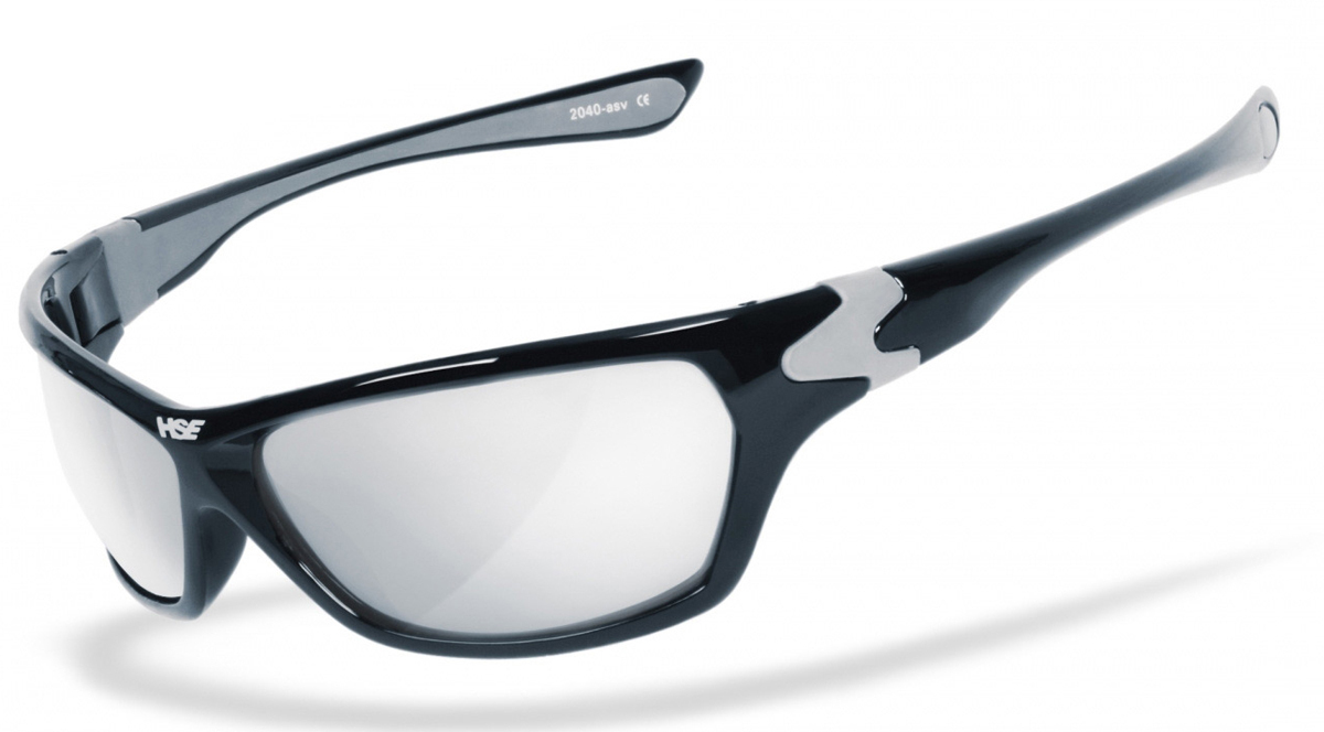 HSE SportEyes Highsider Lunettes de soleil Argent unique taille