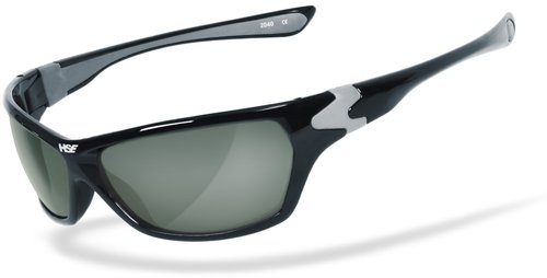 Hse Sporteyes Highsider Polarizing Zonnebril Zwart Een Maat hse sporteyes kopen in de aanbieding