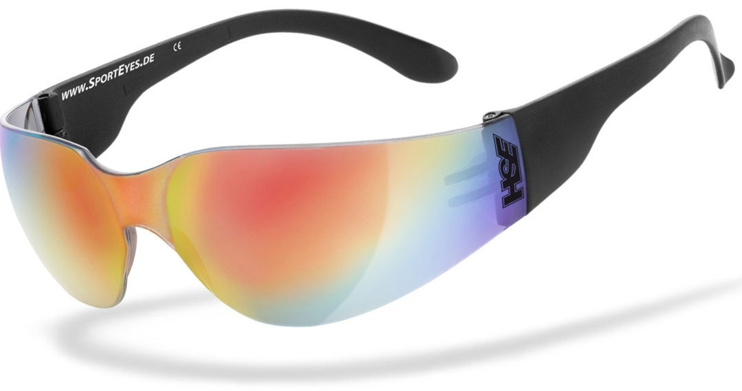 Image of HSE SportEyes Sprinter 2.0 Lunettes de soleil Bleu Orange unique taille