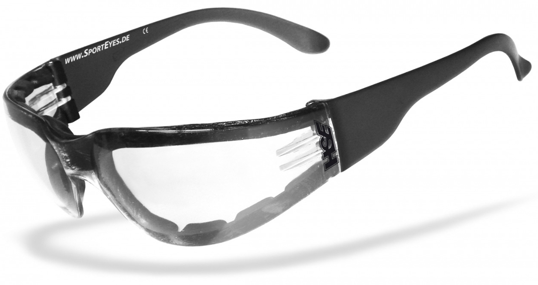 HSE SportEyes Sprinter 2.1 Lunettes de soleil transparent unique taille