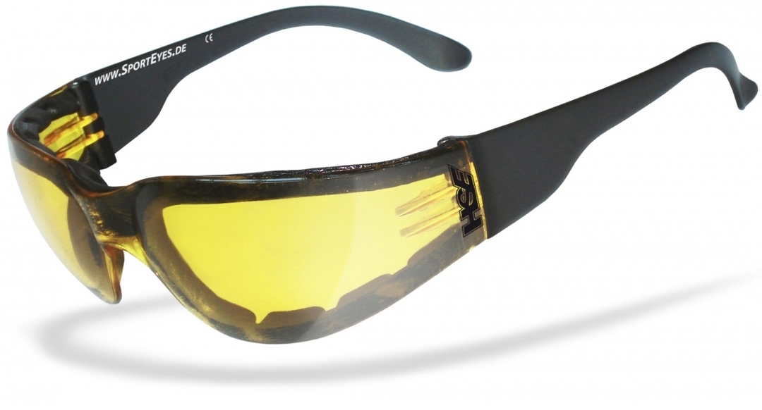 HSE SportEyes Sprinter 2.1 Lunettes de soleil Jaune unique taille