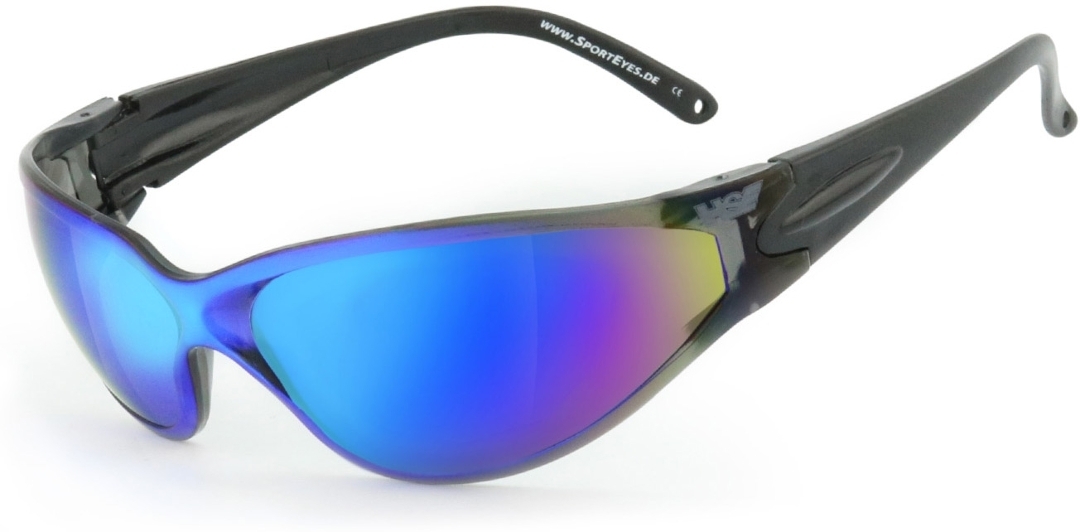 HSE SportEyes Big Deuce Lunettes de soleil Bleu unique taille