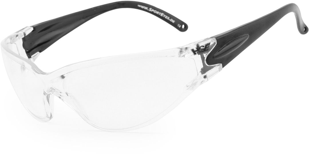 HSE SportEyes Big Deuce Lunettes de soleil transparent unique taille