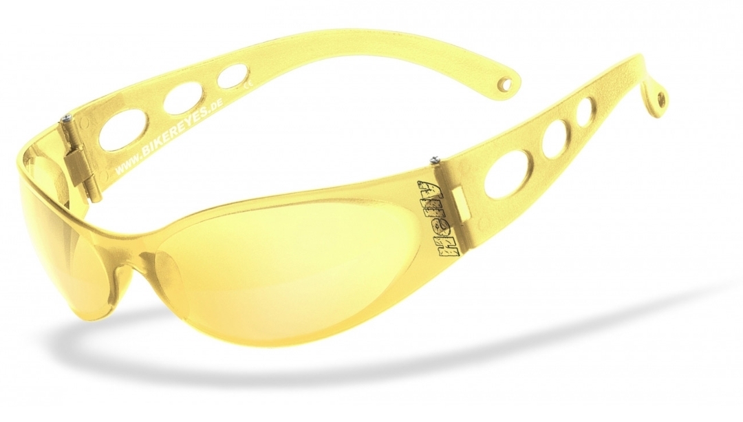 Image of Helly Bikereyes Pro Street Lunettes de soleil Jaune unique taille