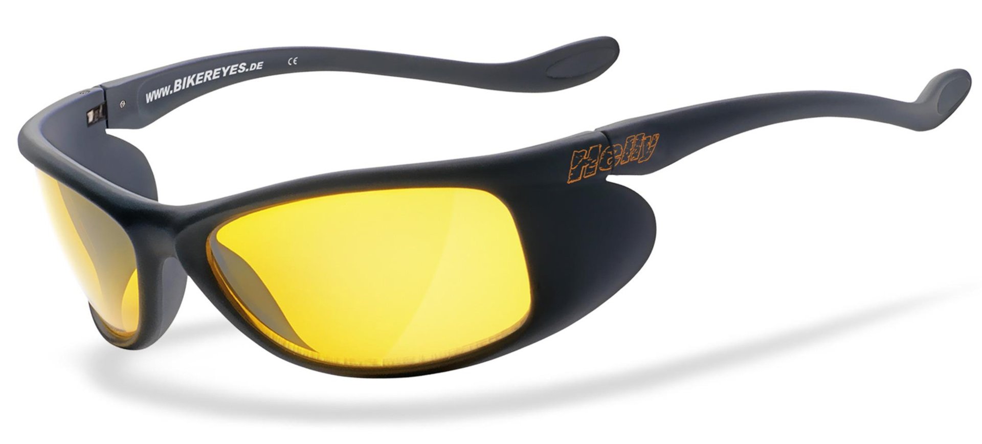 Image of Helly Bikereyes Top Speed 4 Lunettes de soleil Jaune unique taille