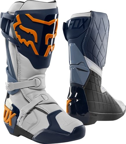 Fox Comp R Motocross Boots Blauw Oranje 49 fox kopen in de aanbieding