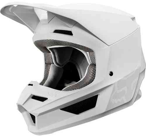 Fox V1 Matte Motorcross Helm Wit fox kopen in de aanbieding Fox V1 Matte Motorcross Helm Wit fox kopen in de aanbieding
