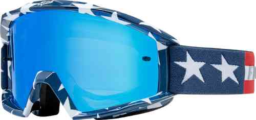 Fox Main Stripe Motorcross Bril Wit Blauw Een Maat fox kopen in de aanbieding Fox Main Stripe Motorcross Bril Wit Blauw Een Maat fox kopen in de aanbieding