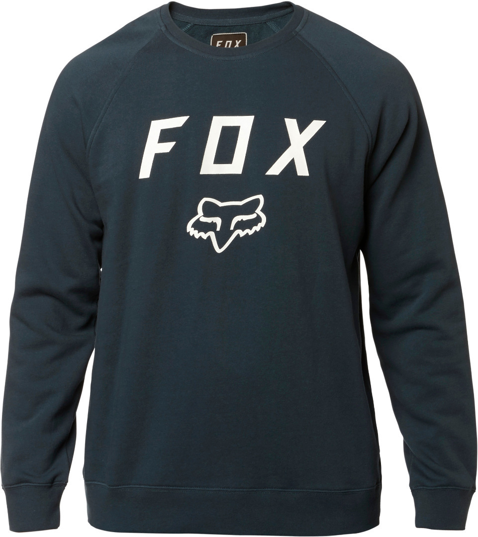 FOX Legacy Crew Fleece Pullover Bleu XL