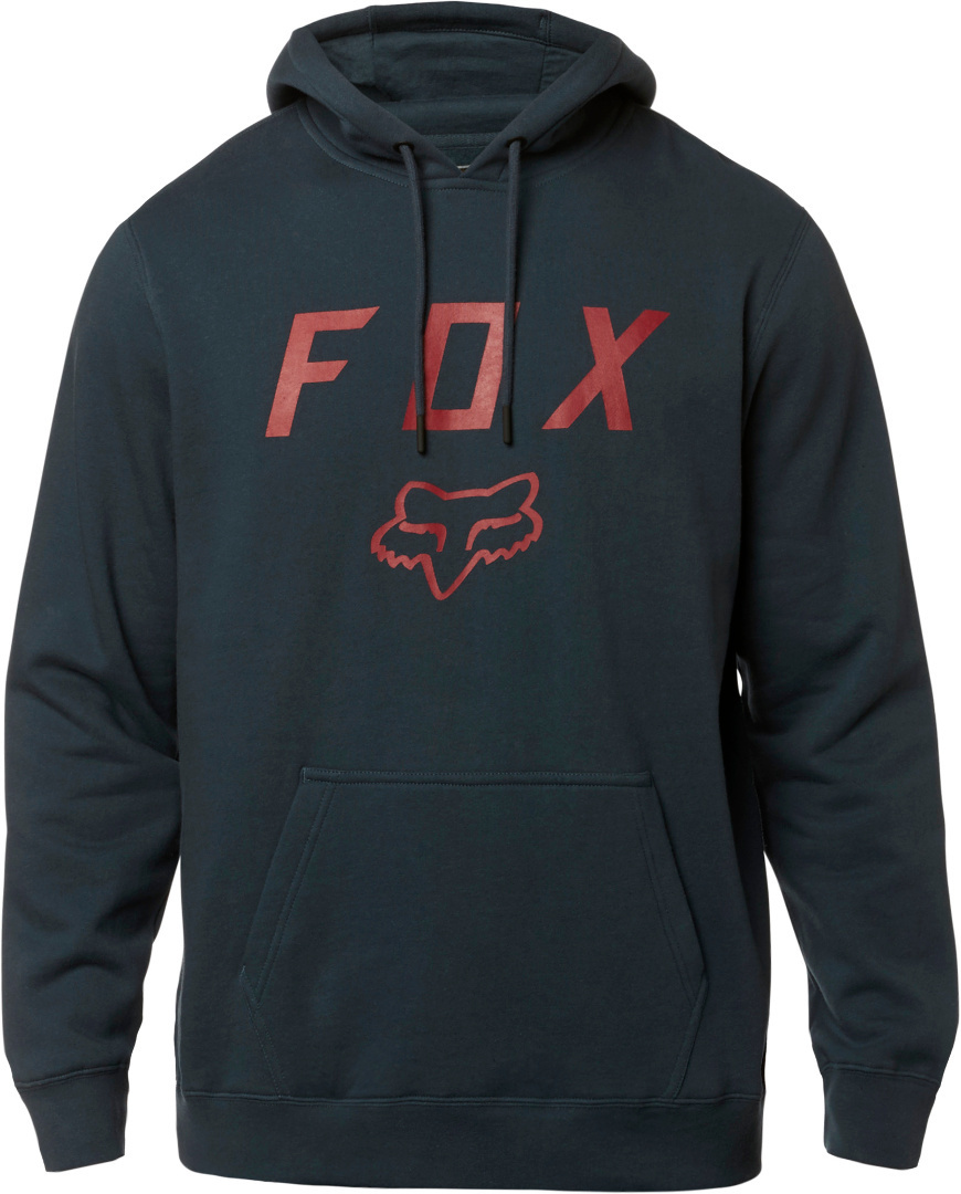 FOX Legacy Moth Po Fleece Chandail à capuchon Rouge Bleu L