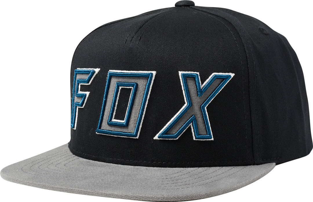 FOX Posessed Snapback Chapeau Noir Gris unique taille