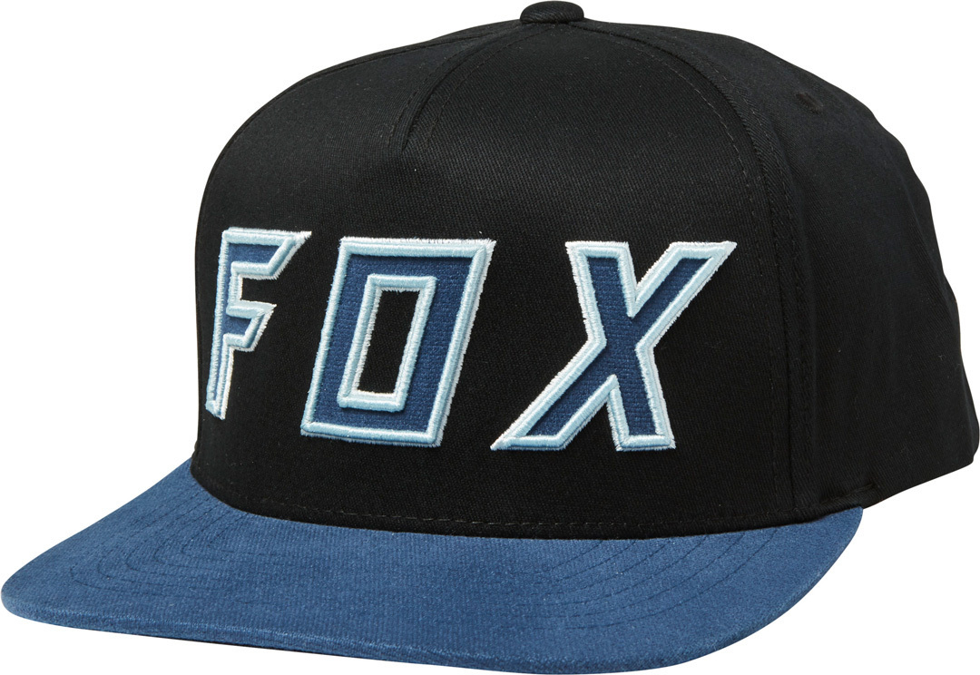 FOX Posessed Snapback Chapeau Noir Bleu unique taille