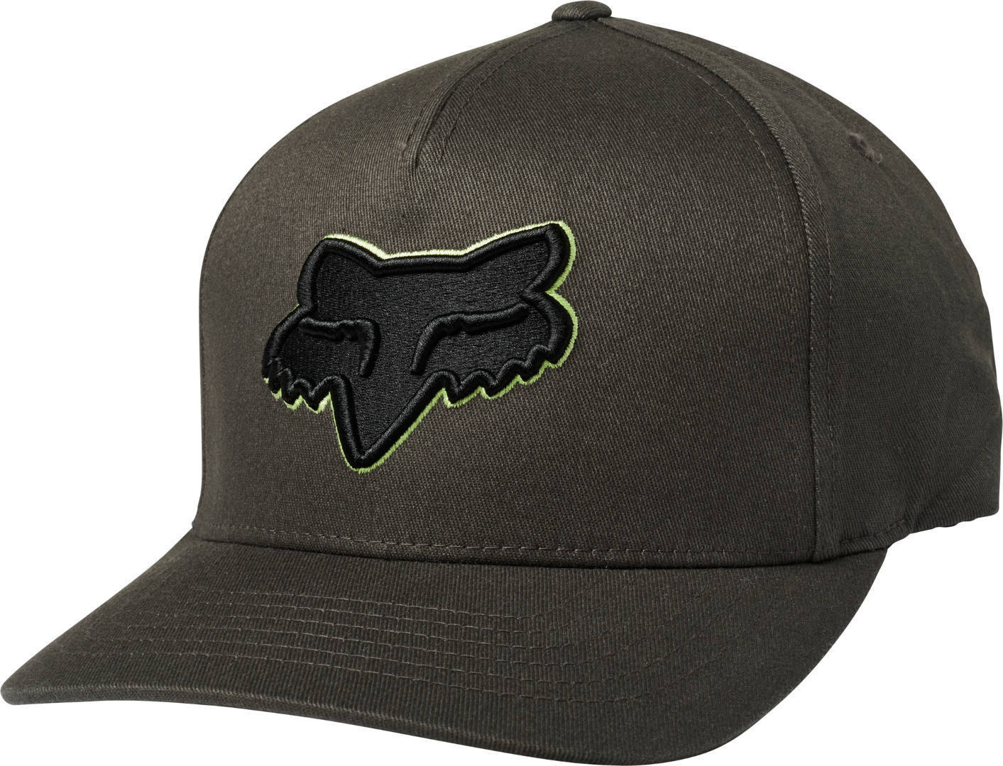 FOX Epicycle Flexfit Cap Noir Vert S M
